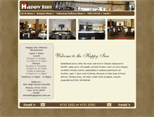 Tablet Screenshot of happyinn.com.au